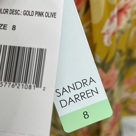 NEW YELLOW FLORAL DRESS - Picture 8 of 13